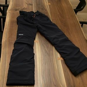 Black Orage kids ski pants